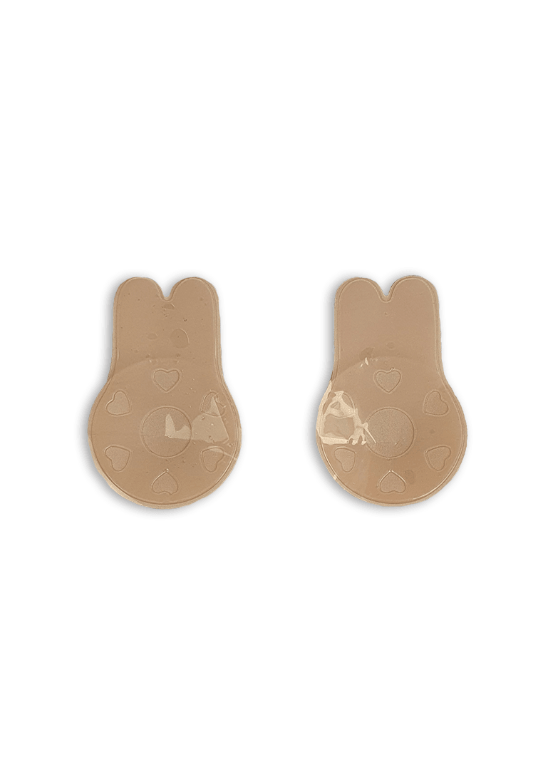 Ultimate Rabbit Ears Reusable Adhesive Boob Lift Up Bra in Beige - Pink N' Proper