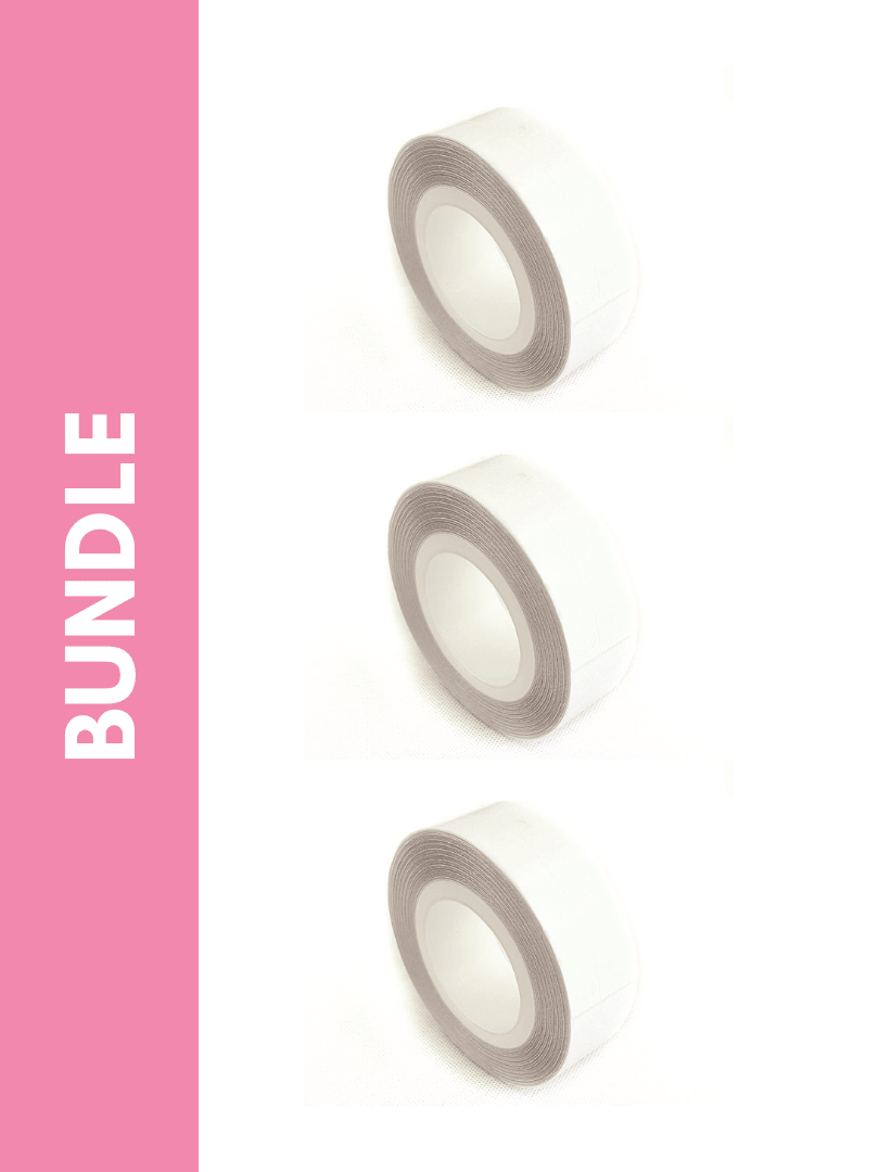 Ultimate Fashion Double Sided Tape Refill Bundle Pack (3 Pack) - Pink N' Proper