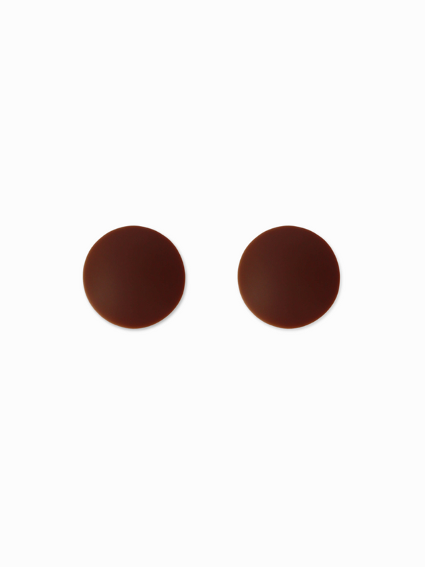 Ultimate Silicone Reusable Seamless Waterproof Stick On Nipple Pasties in Brown