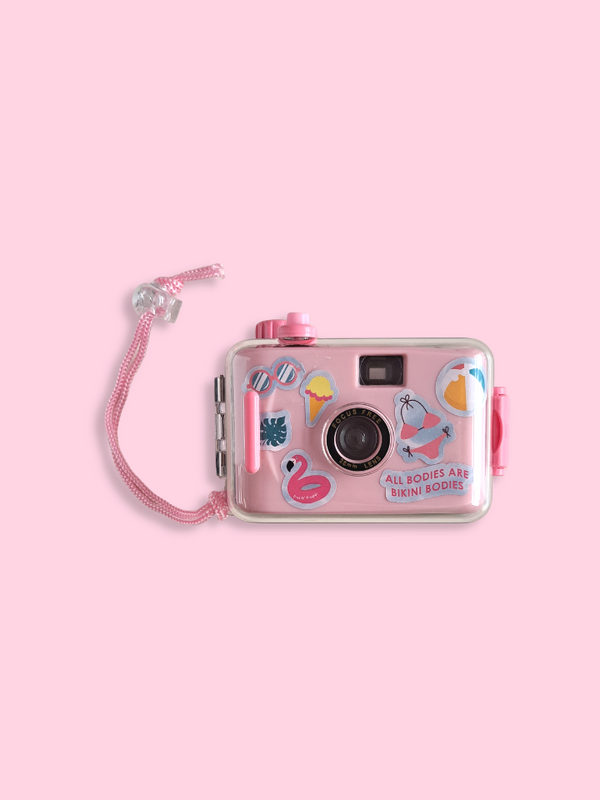 Waterproof Film Camera in Pink