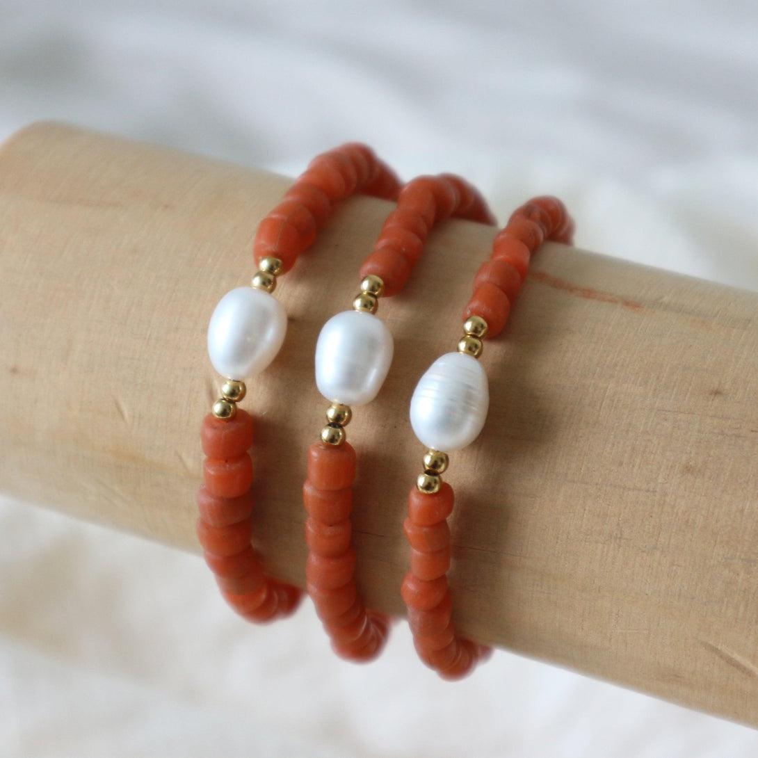 Wanderer Bracelet in Orange - Pink N' Proper