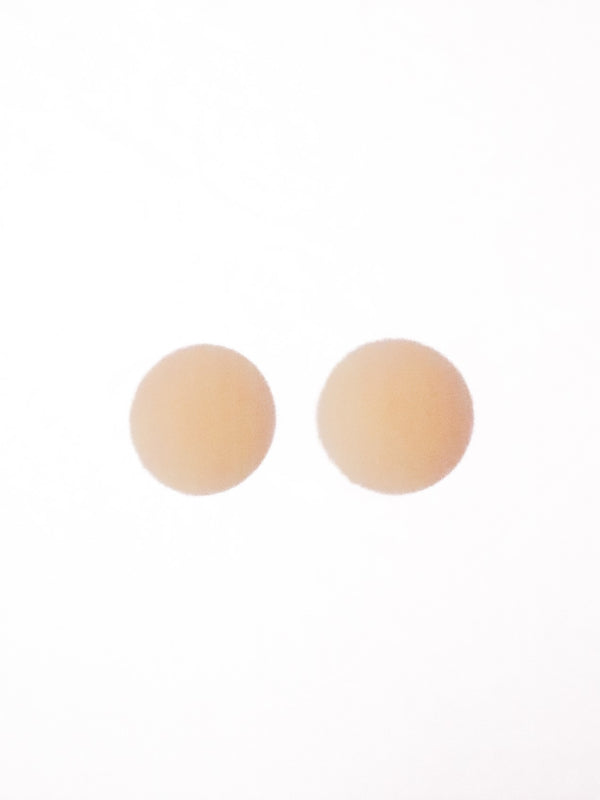 Ultimate Silicone Reusable Seamless Waterproof Stick On Nipple Pasties (Round)