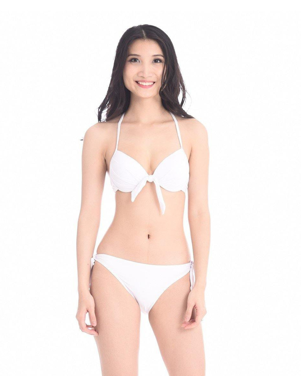 Basic Push Up Underwire Bikini in White