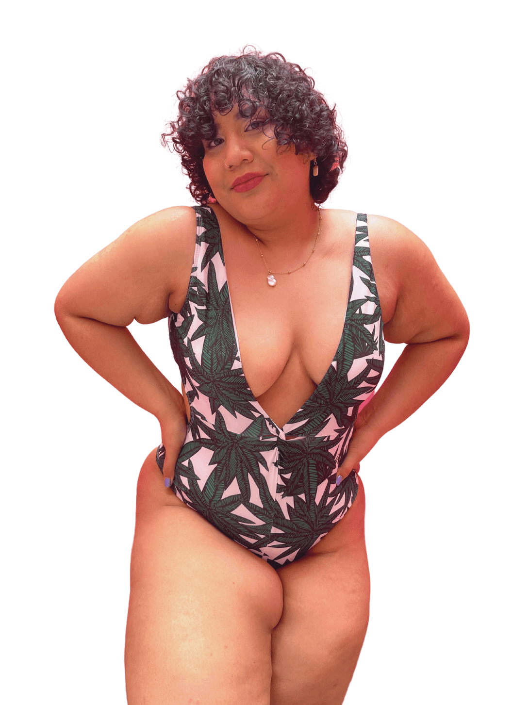 Esmeralda Monokini - Pink N' Proper