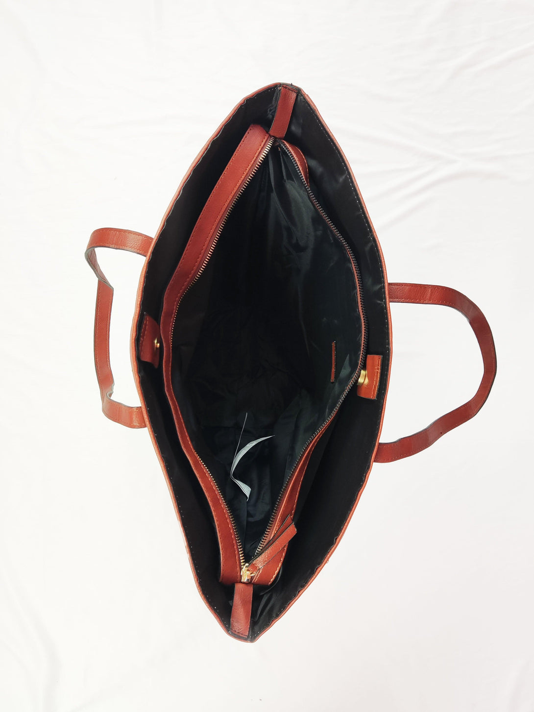 Cerelia Large Canvas Minimalist Shoulder Tote Bag in Brown Beige - Pink N' Proper