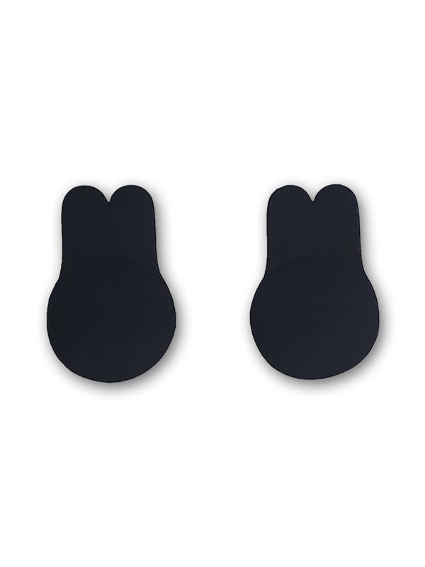 Ultimate Rabbit Ears Reusable Adhesive Boob Lift Up Bra in Black - Pink N' Proper