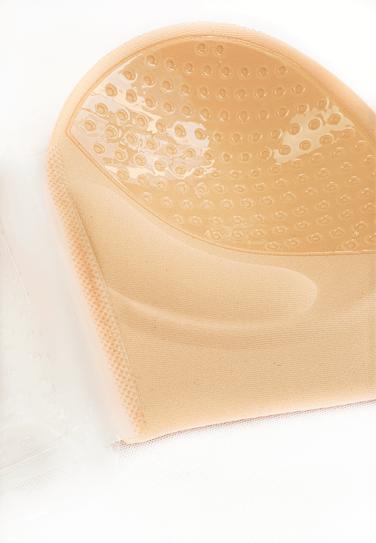 Ultimate Strapless Plunge Reusable Adhesive Underwire Reusable Bra in Beige - Pink N' Proper
