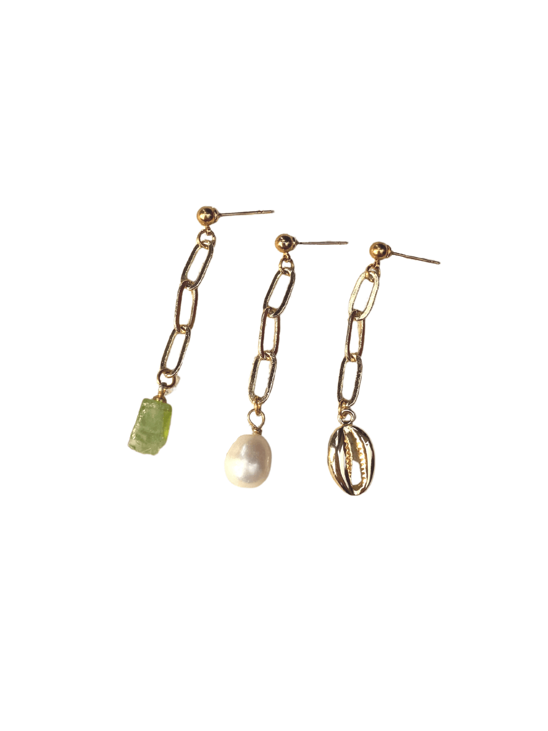 Leila Trio Earrings Set - Pink N' Proper