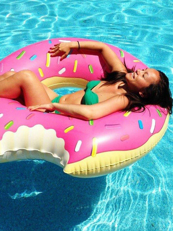 The Inflatable Donut Float - Pink N' Proper