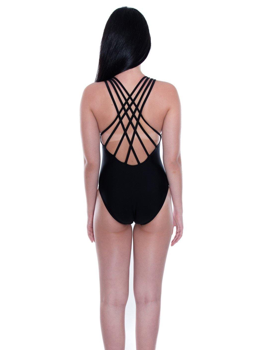 Estela Criss-Cross back Monokini - Pink N' Proper