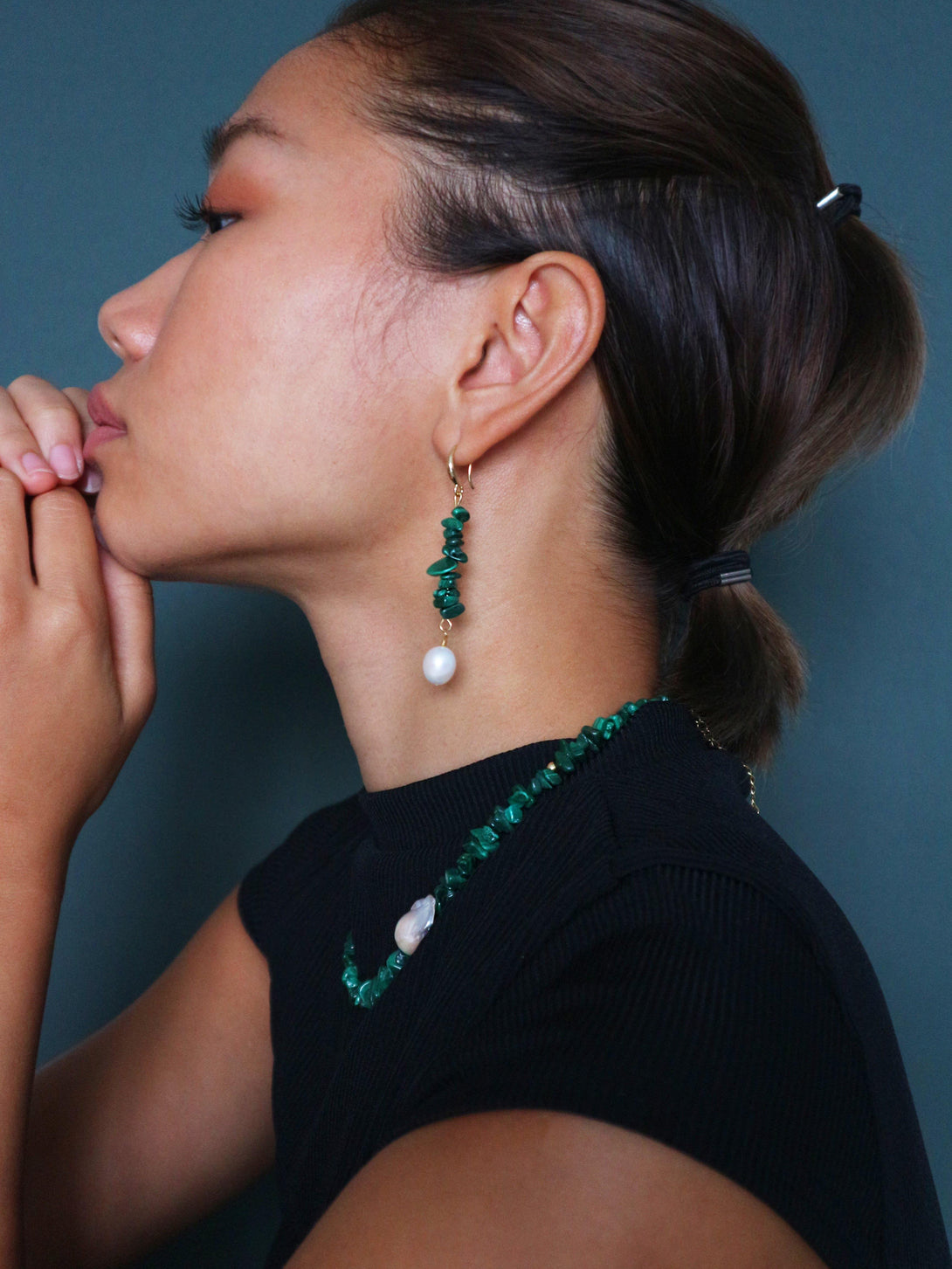 Emerald Dream Earrings - Pink N' Proper