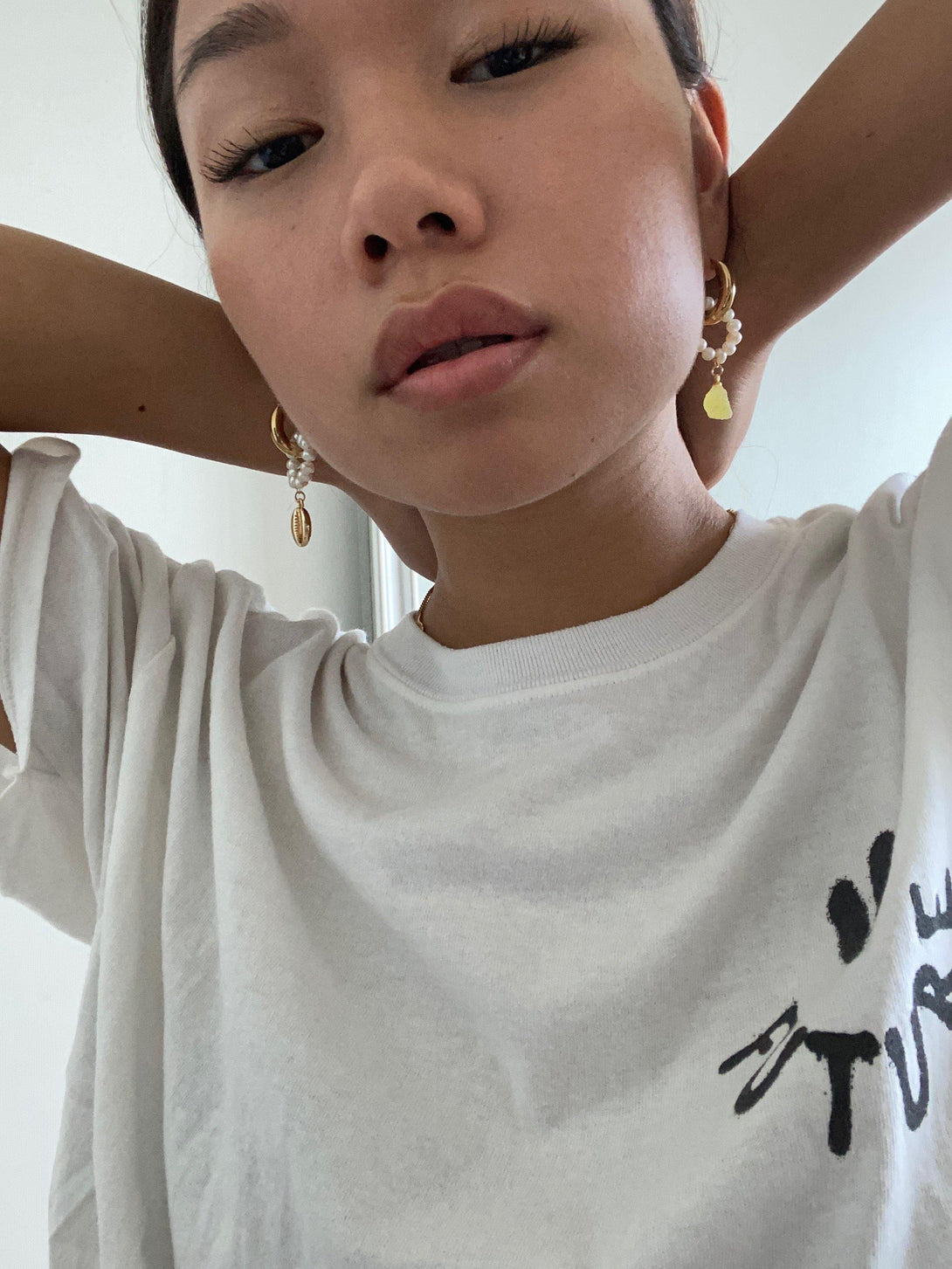 Summertime Dream Earrings in Lemon Brucite - Pink N' Proper