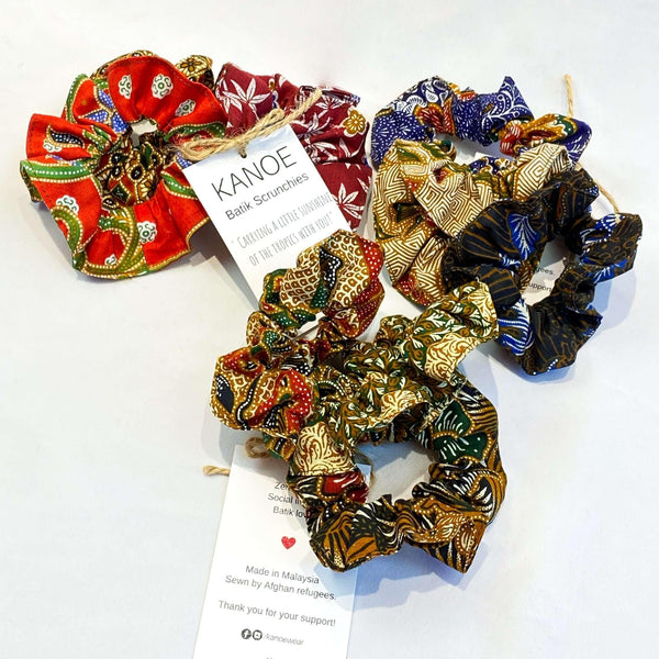 Pink N' Proper:Batik Scrunchies Set of 3