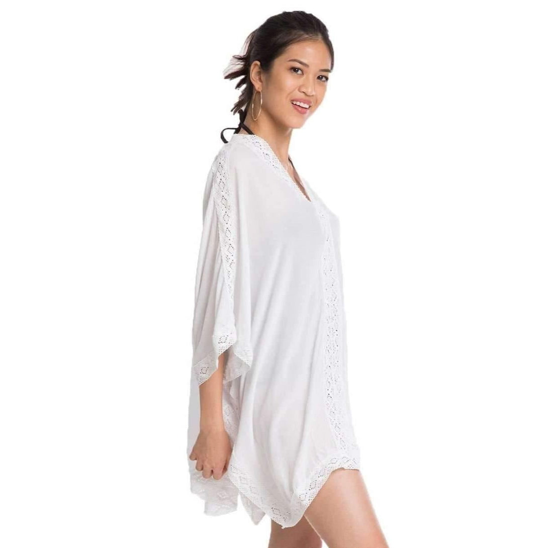 Pink N' Proper:Magdala Crochet Hem Kaftan
