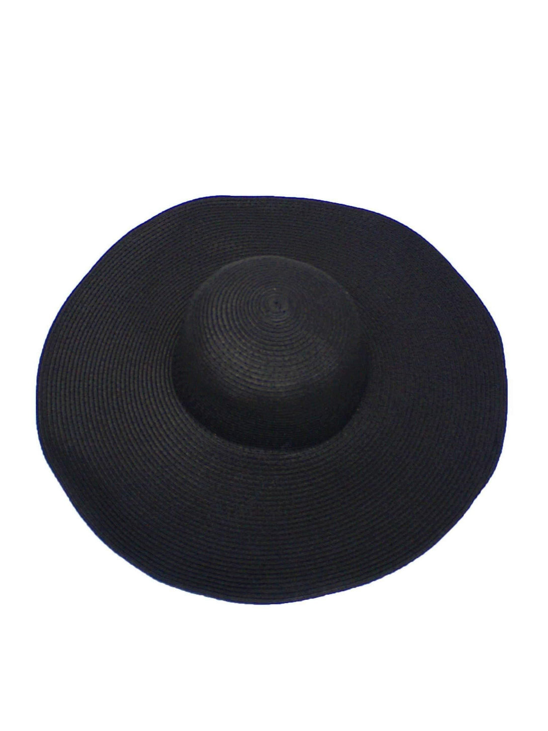 Straw Hat in Black - Pink N' Proper