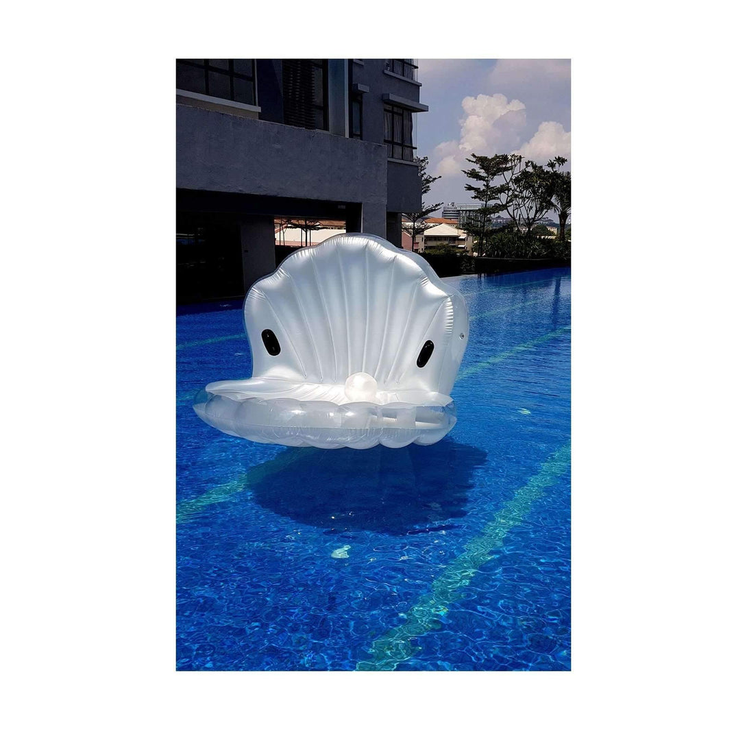 Pink N' Proper:The Inflatable Giant Shell Float